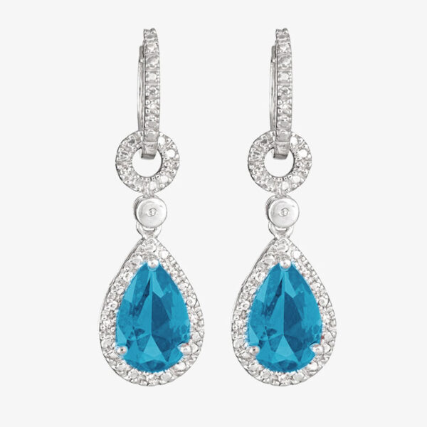 Red Diamond Earrings - Image 2
