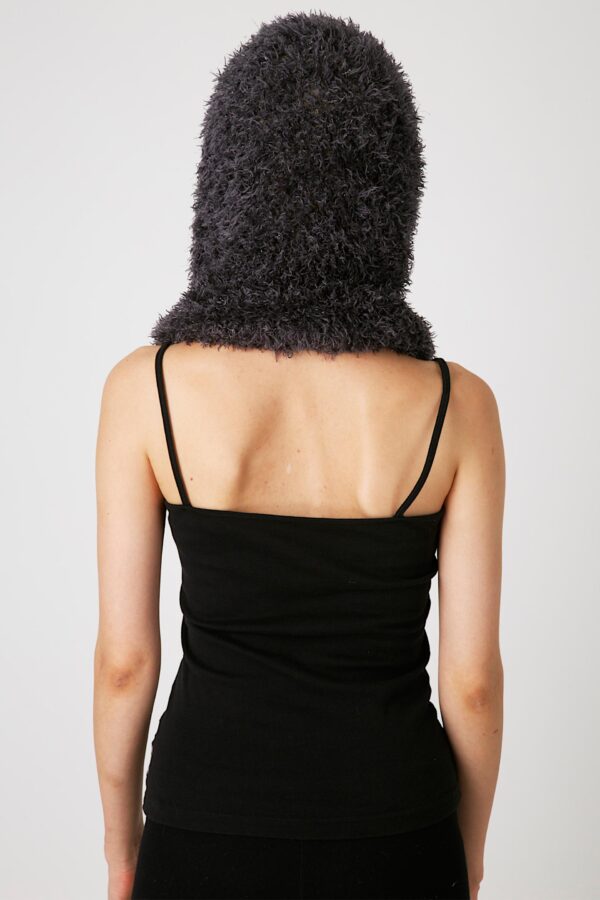 Magic Scarf ผ้าพันคอมหัศจรรย์ รุ่นประกายเพชร - สีเทาเข้ม - Image 4