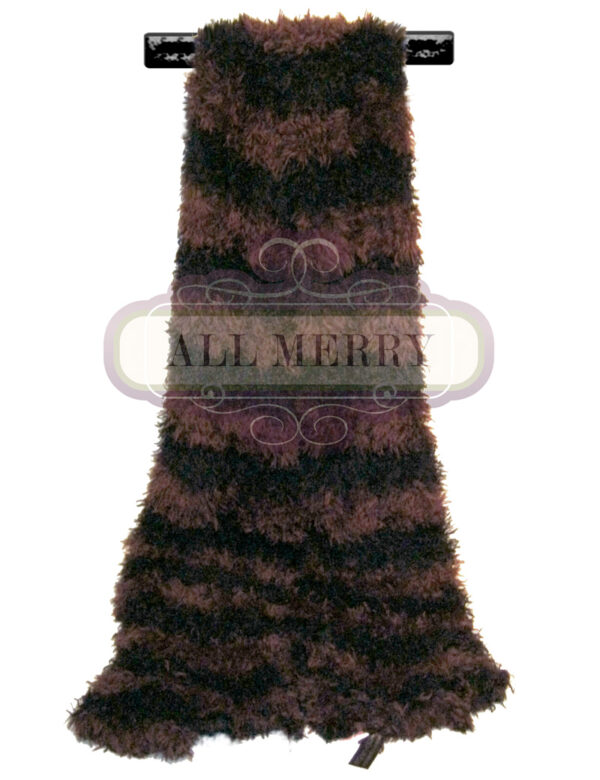 Magic Scarf ผ้าพันคอมหัศจรรย์ รุ่นสีสลับทูโทน - สีดำ&กาแฟ - Image 5