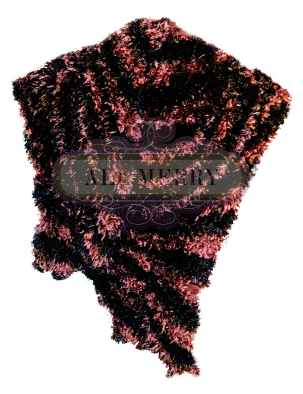 Magic Scarf ผ้าพันคอมหัศจรรย์ รุ่นสีสลับทูโทน - สีดำ&กาแฟ - Image 6