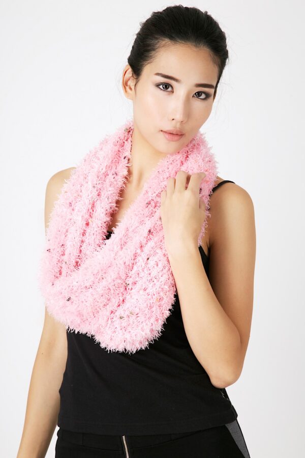 Magic Scarf ผ้าพันคอมหัศจรรย์ รุ่นแคนดี้ - สีชมพู