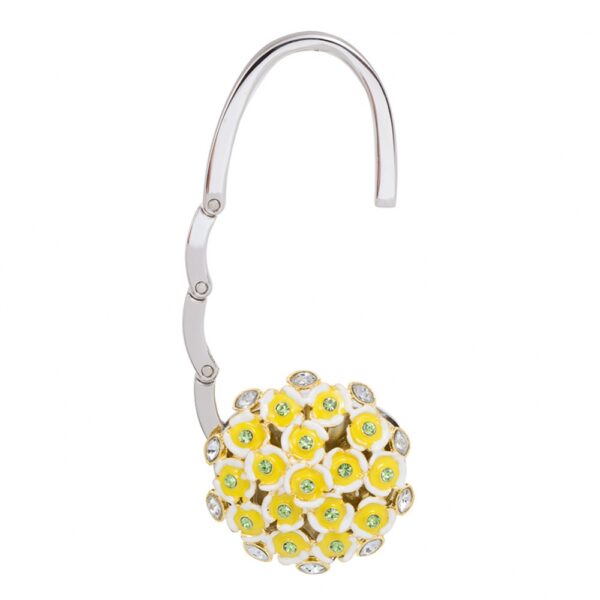 AllMerry Handbag Hanger ที่แขวนกระเป๋า - Sweet Blossom สีเหลือง - Image 3