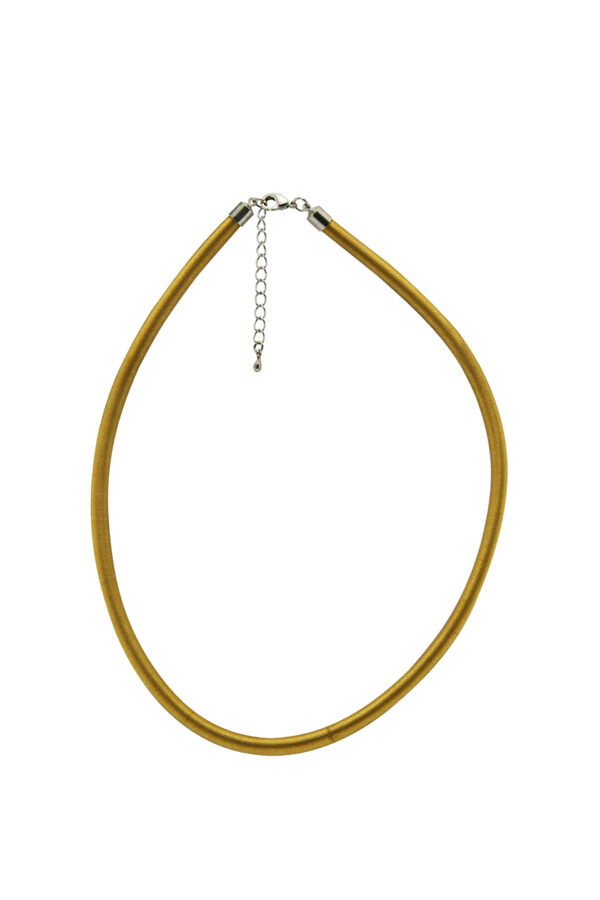 AllMerry Fashion Necklace สร้อยคอไหมเทียม กลม 5 มม.