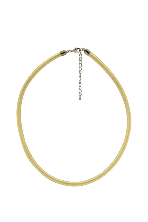 AllMerry Fashion Necklace สร้อยคอไหมเทียม กลม 5 มม.