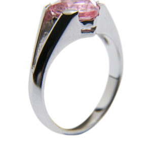 AllMerry Silver Jewelry แหวนเงินชูเพชรเม็ดยอด (CZ)