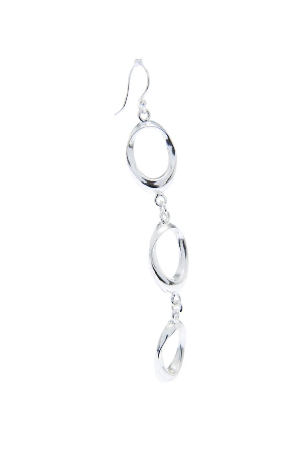 AllMerry Silver Pendant & Earring สร้อยและต่างหูแท้รูปโซ่ พร้อมสร้อยเงินแท้ - Image 3
