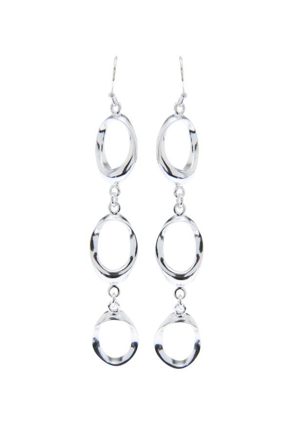 AllMerry Silver Pendant & Earring สร้อยและต่างหูแท้รูปโซ่ พร้อมสร้อยเงินแท้ - Image 4