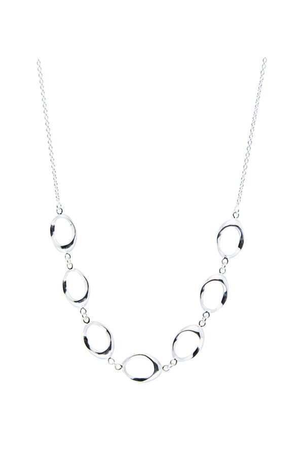 AllMerry Silver Pendant & Earring สร้อยและต่างหูแท้รูปโซ่ พร้อมสร้อยเงินแท้