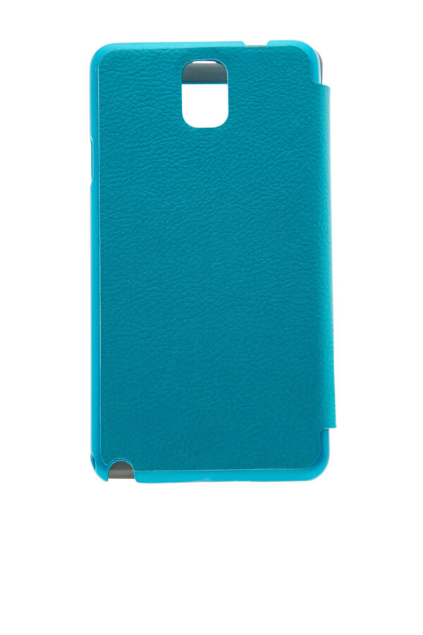 AllMerry SamSung Note4 Cover Classic Plain Turquoise - Image 2