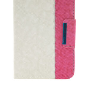 AllMerry SamSung Note8 Cover - Classic Plain - OffWhite&HotPink