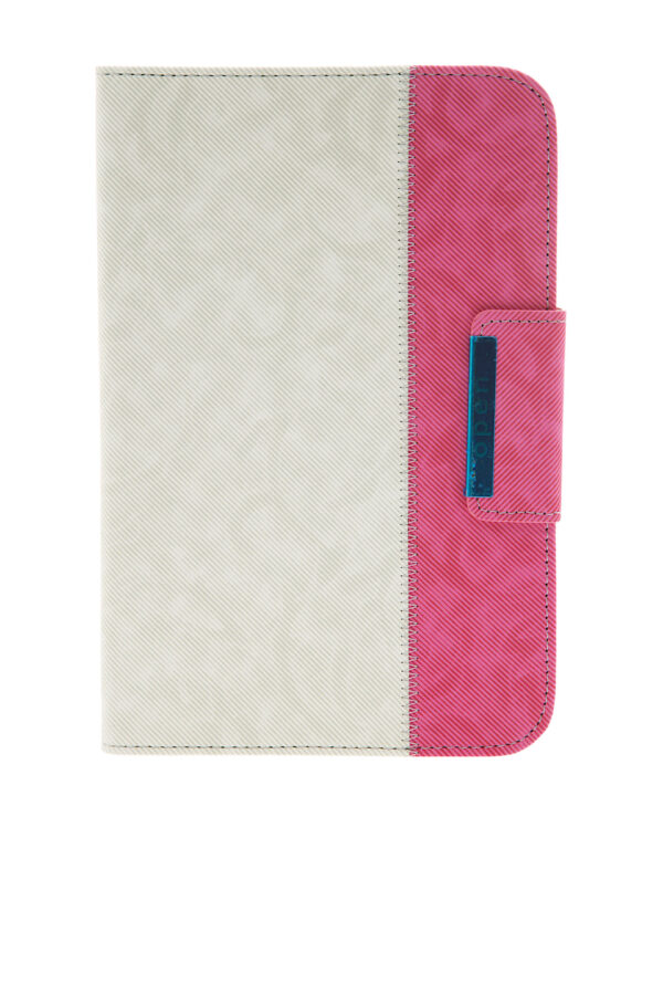 AllMerry SamSung Note8 Cover - Classic Plain - OffWhite&HotPink