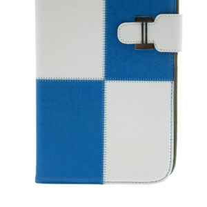 AllMerry  SamSung Note8 Cover - Classic Plain - White&Blue