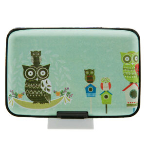 กระเป๋าใส่บัตรและเหรียญ Happy Owl