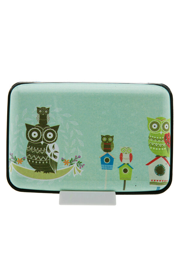กระเป๋าใส่บัตรและเหรียญ Happy Owl - Image 3