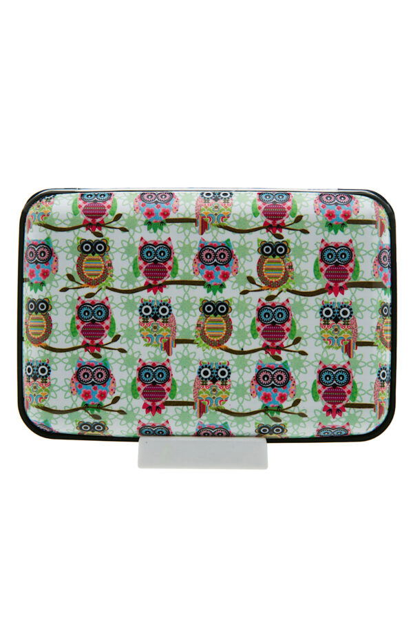 กระเป๋าใส่บัตรและเหรียญ Happy Owl - Image 3
