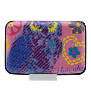 กระเป๋าใส่บัตรและเหรียญ Happy Owl