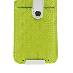 iPhone5 Pouch - Classic Plain - Lemon Green