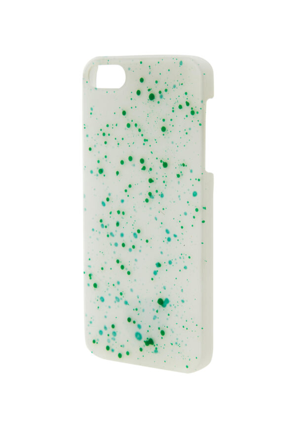 iPhone5 Case Color Splashes Green & Blue - Image 2