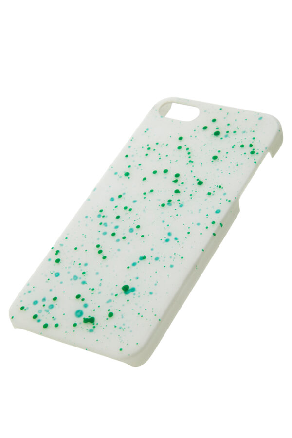 iPhone5 Case Color Splashes Green & Blue - Image 3