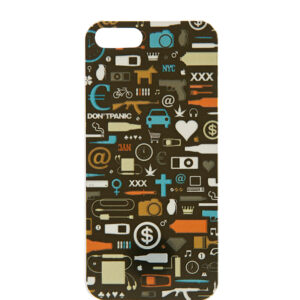 iPhone5 Case - Symbolic - Black
