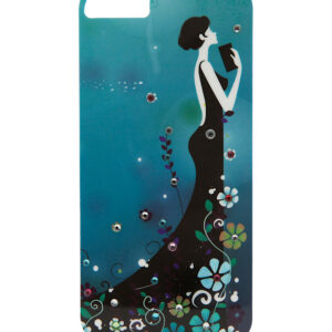 iPhone5 Case - VintageLady06 with Rhinestones