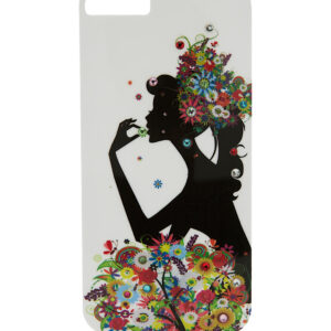 iPhone5 Case - VintageLady08 with Rhinestones