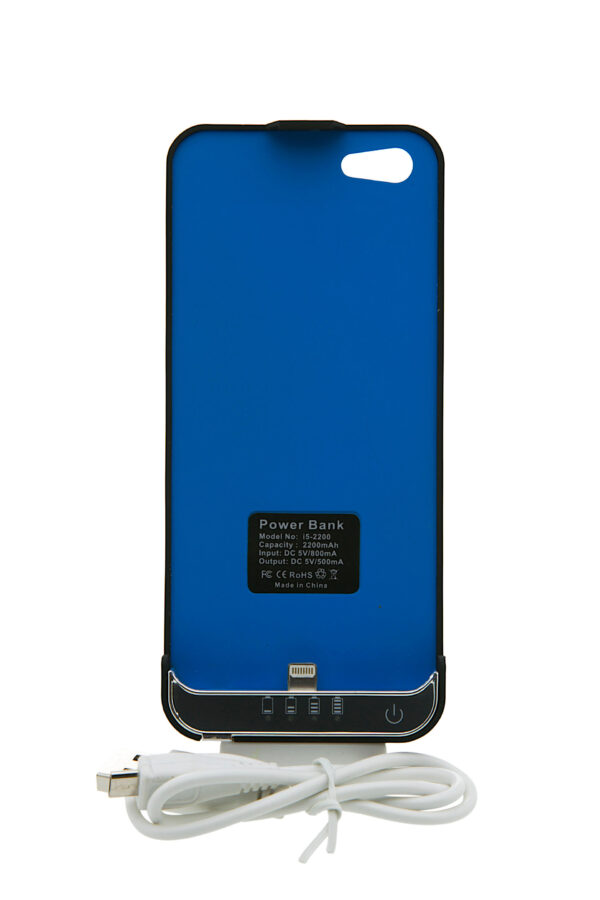 iPhone5 Power Case - Plain - Prestige Blue