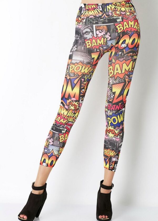 AllMerry Fashion Leggings กางเกงเลกกิ้งแฟชั่น 22 สีมัลติ