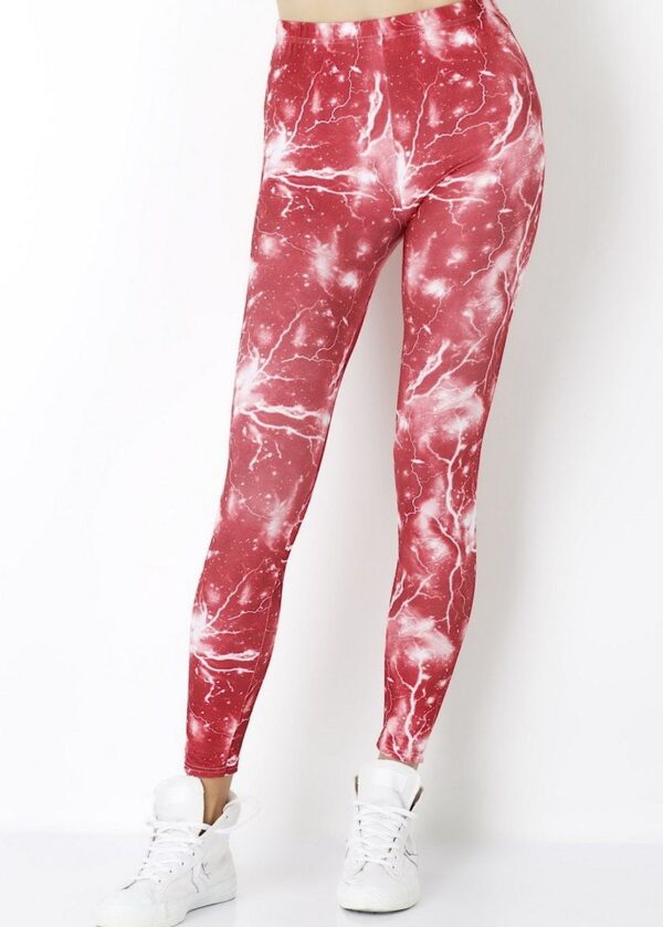 AllMerry Fashion Leggings กางเกงเลกกิ้งแฟชั่น 30 สีชมพู
