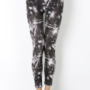 AllMerry Fashion Leggings กางเกงเลกกิ้งแฟชั่น 31 สีดำ