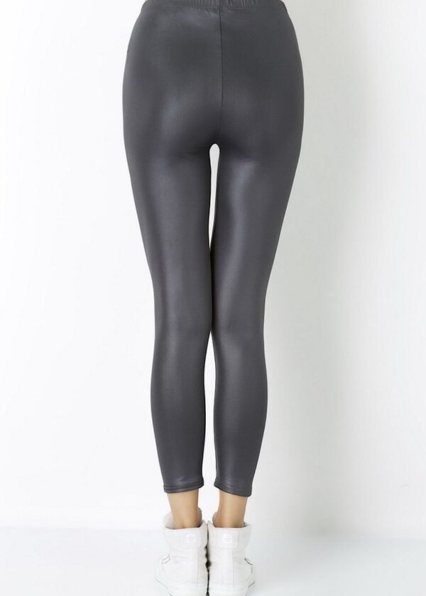 AllMerry Fashion Leggings กางเกงเลกกิ้งแฟชั่น 55-สีดำ - Image 2