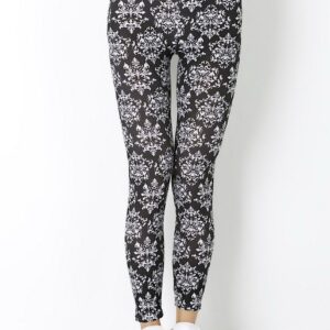 AllMerry Fashion Leggings กางเกงเลกกิ้งแฟชั่น 60 สีดำ