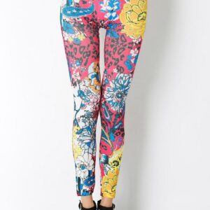 AllMerry Fashion Leggings กางเกงเลกกิ้งแฟชั่น 61 สีมัลติ