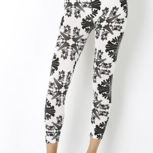 AllMerry Fashion Leggings กางเกงเลกกิ้งแฟชั่น 63 สีขาว