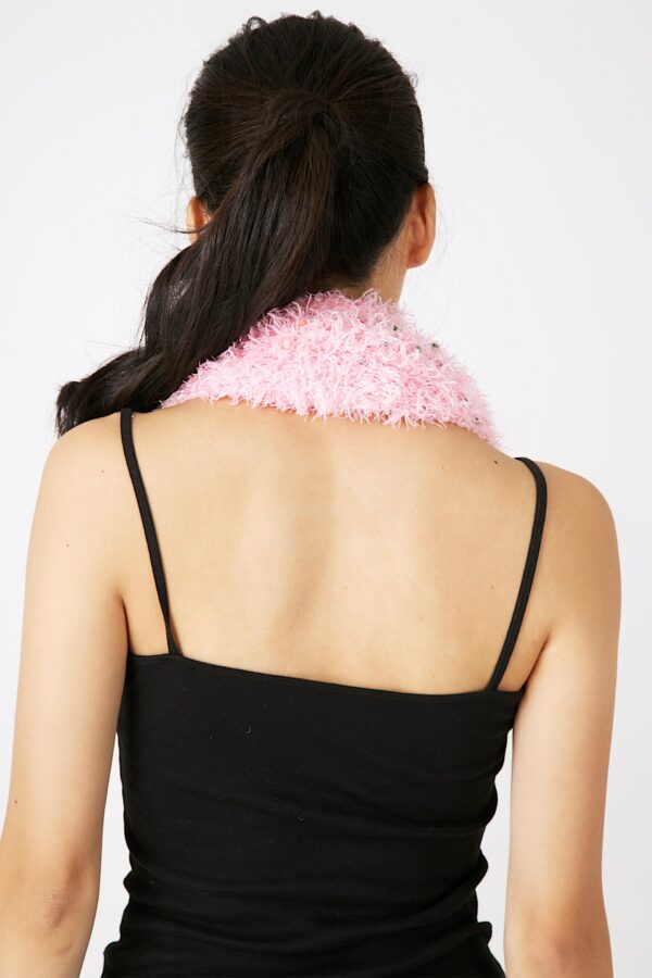 Magic Scarf ผ้าพันคอมหัศจรรย์ รุ่นแคนดี้ - สีชมพู - Image 4
