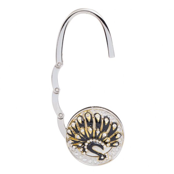AllMerry Handbag Hanger ที่แขวนกระเป๋า - Peacock Queen สีดำ - Image 3