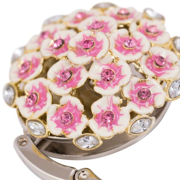 AllMerry Handbag Hanger ที่แขวนกระเป๋า - Sweet Blossom สีชมพู - Image 2