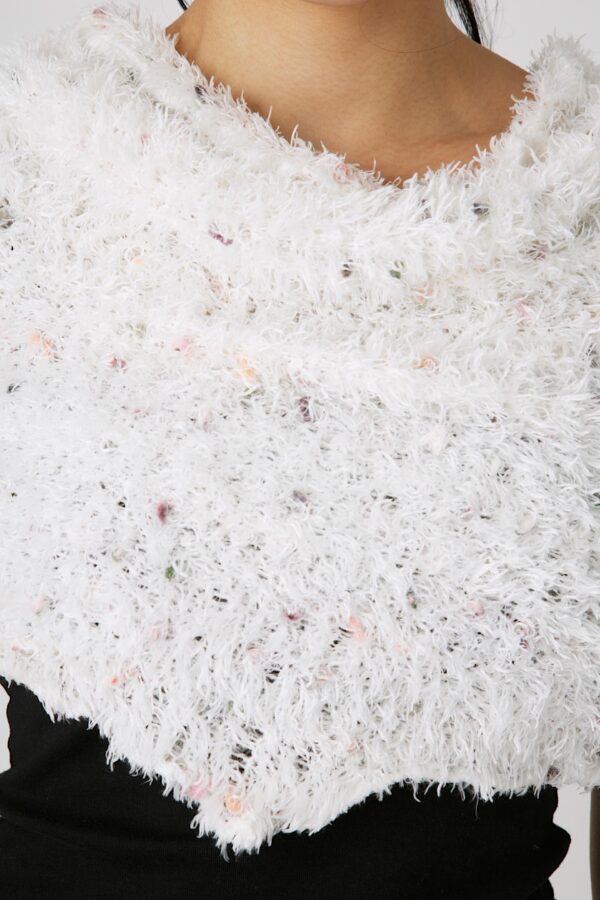 Magic Scarf ผ้าพันคอมหัศจรรย์ รุ่นแคนดี้ - สีขาวน้ำนม - Image 3