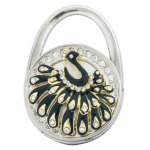 AllMerry Handbag Hanger ที่แขวนกระเป๋า - Peacock Queen สีดำ